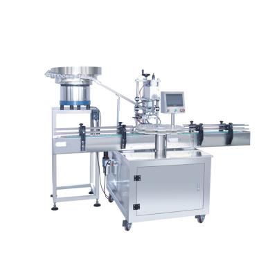 automatic bottle capping machine with cap feeder for cap diameter 20-60mm